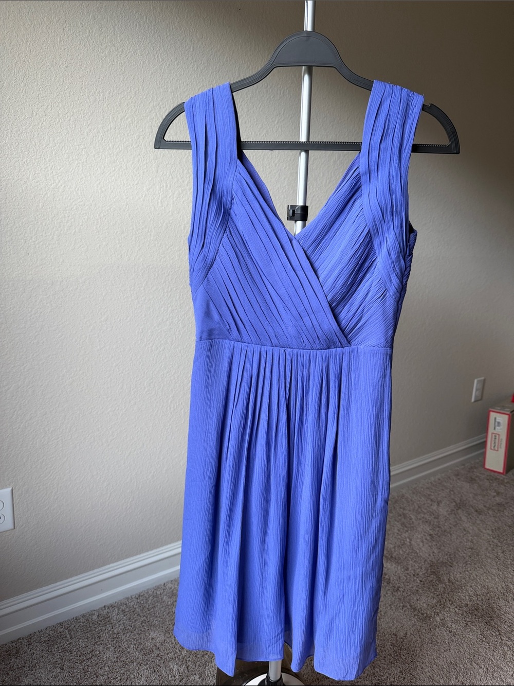 Banana Republic Periwinkle Sleeveless Midi Dress